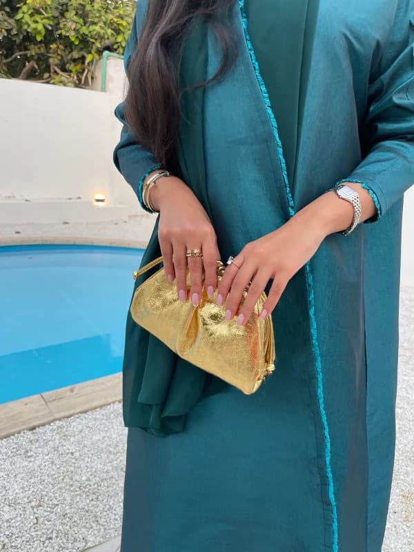 Bottega Pouch - Gold