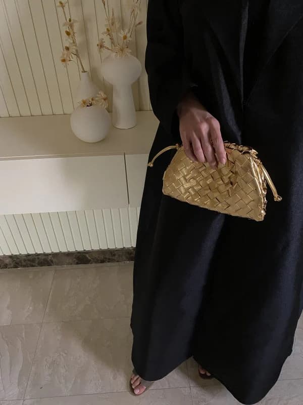 Bottega Intrecciato Bag - Gold