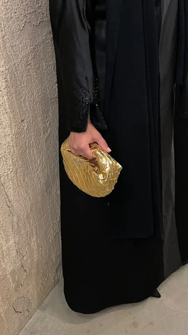 Micro Handle Bag Gold