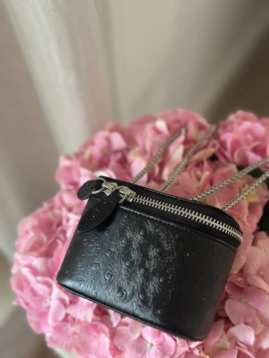 Clr Black Mini Bag – Customized Clear Luxury Handbag