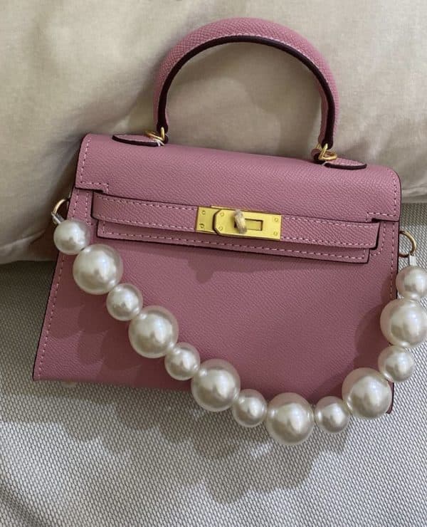 Hermes Mini Bag - Blush Pink