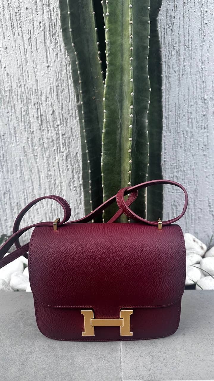 Bottega Pouch - Maroon