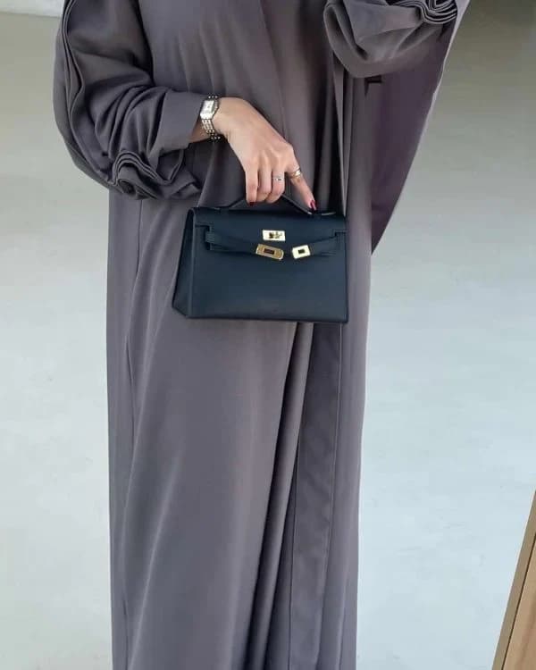 Hermes Kelly Cut Clutch - Black