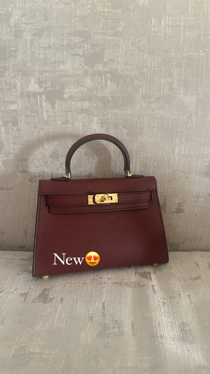 Hermes Mini Bag - Maroon