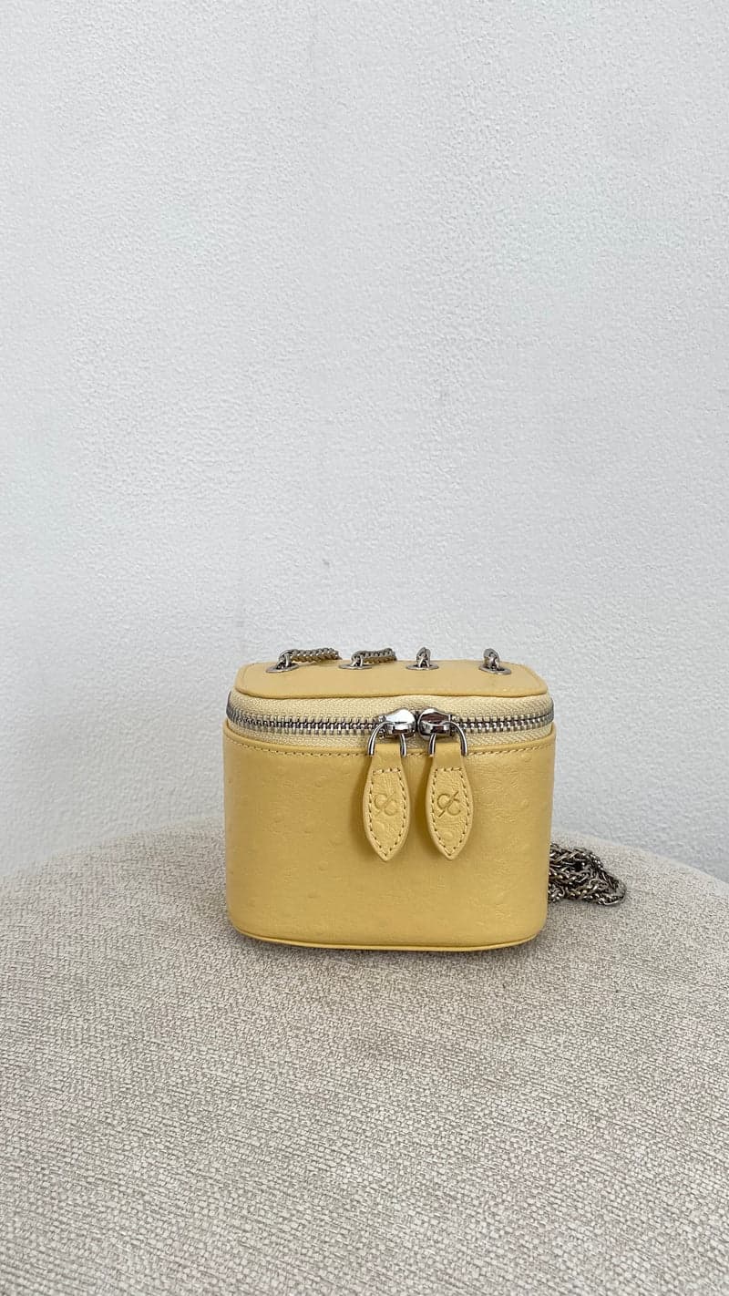 Clr Yellow Mini Bag – Clear Luxury Handbag UAE