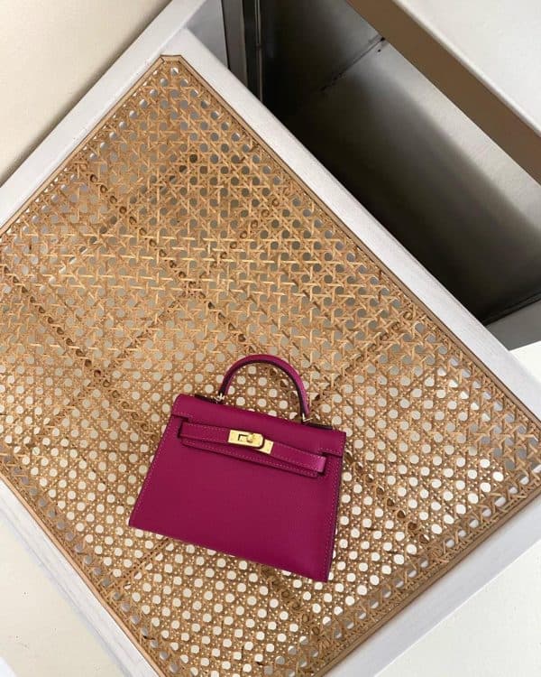 Hermes Mini Bag - Fuchsia