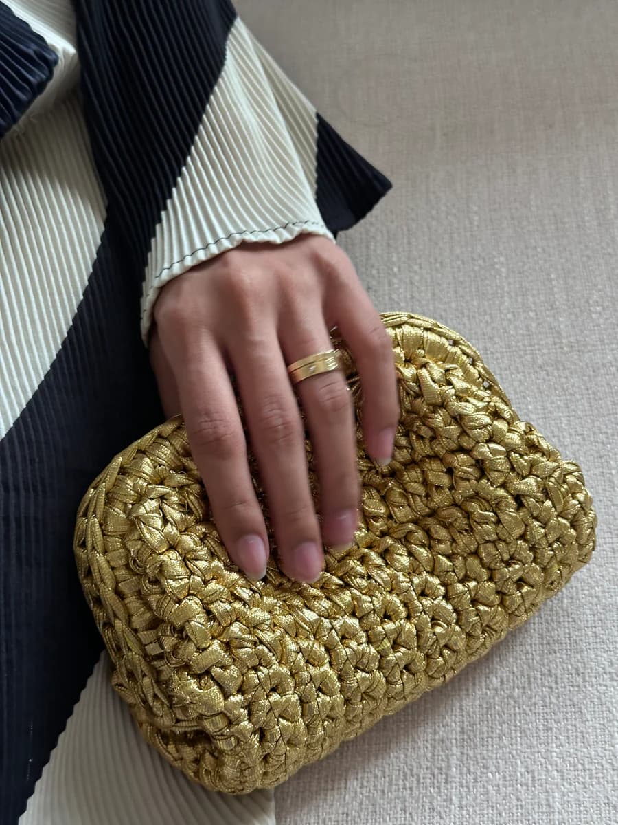 Bottega Bag - Gold