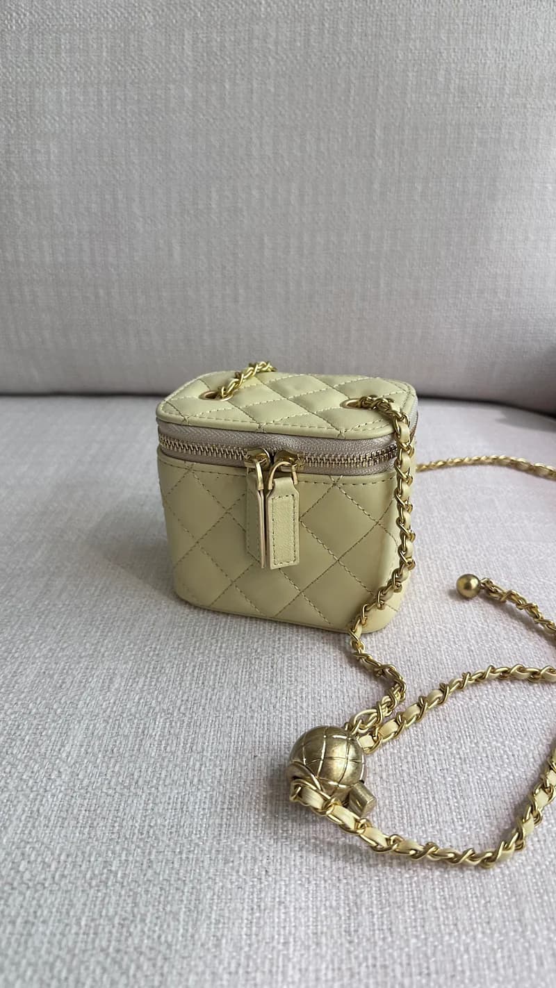 Micro Yellow Bag – Luxury Mini Handbag UAE