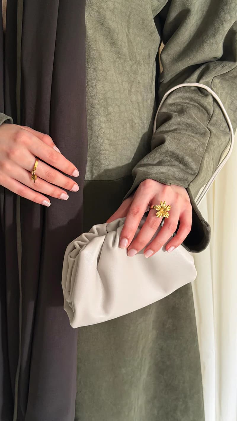 Micro bags OFF White