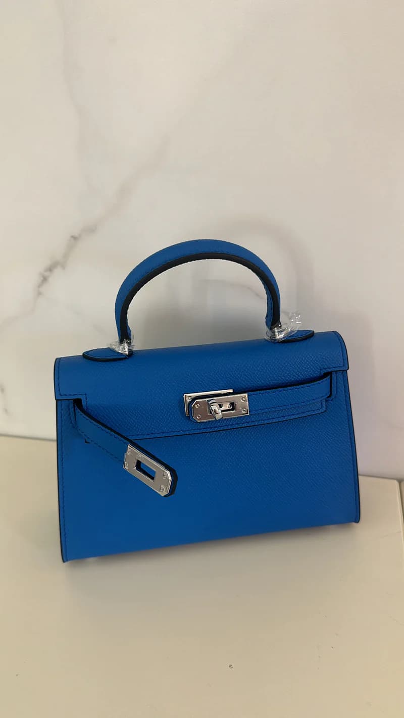 Hermes Mini Bag - Dark Blue