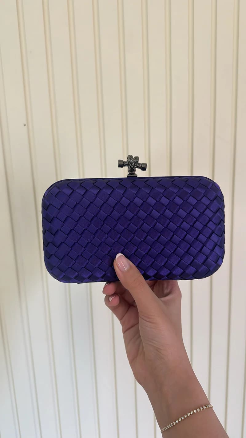 Dark Purple Clutch